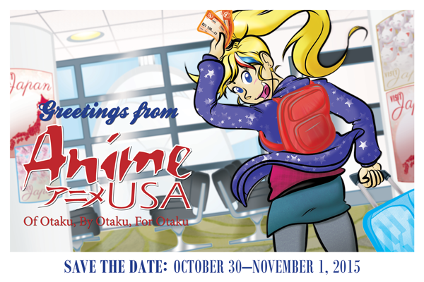 Greetings from the future! Save the date for Anime USA 2015